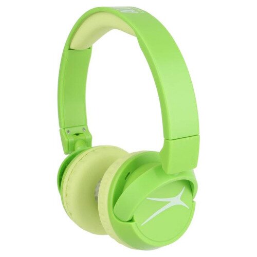 Altec Lansing Kid Safe 2-In-1 Bluetooth and Wired Headphones - Pear Green