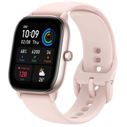 Amazfit GTS 4 Mini Smartwatch - Flamingo Pink