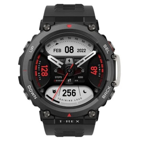 Amazfit T-Rex 2 Smartwatch - Ember Black