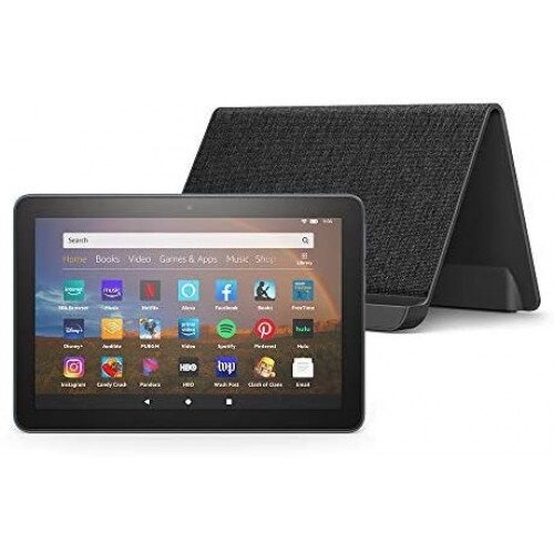 Amazon All-New Fire HD 8 Plus Tablet with Wireless Charging Dock (8" HD Display - 10th Gen) Slate - 32GB
