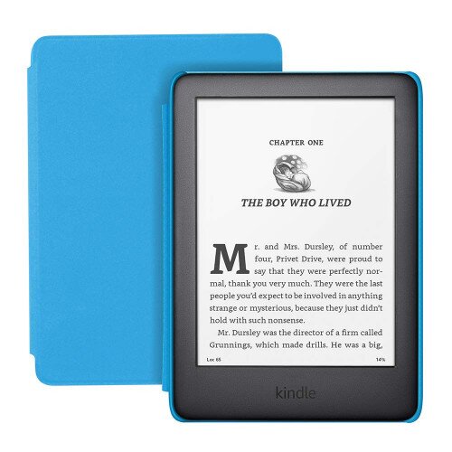 Amazon All-new Kindle 10th Generation Kids Edition Includes Access to Thousands of Books - Blue Cover