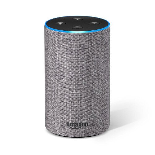 Amazon Echo (2nd Generation) - Heather Gray Fabric