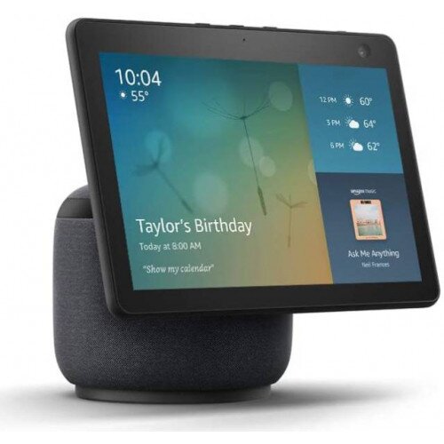 Amazon Echo Show 10 (3rd Gen) HD Smart Display with Motion and Alexa - Charcoal