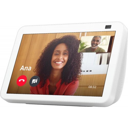 Amazon Echo Show 8 (2nd Gen) Smart Display with Alexa - Glacier White