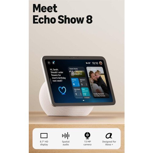 Order Amazon Echo Show 8 Vibrant HD Smart Display with Alexa Worldwide ...