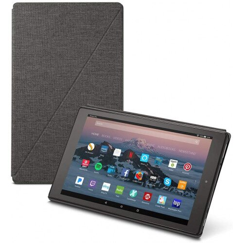 Amazon Fire HD 10 Tablet Case (7th Generation, 2017 Release) - Charcoal Black