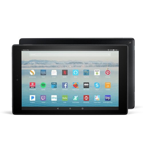 Amazon Fire HD 10 Tablet with Alexa Hands-Free10.1" 1080p Full HD Display - Black - 32GB