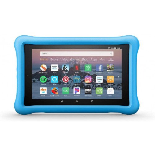 Amazon Kid-Proof Case for Amazon Fire HD 8 Tablet (Compatible with 7th and 8th Generation Tablets, 2017-2018 Releases) - Blue