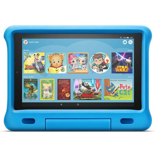 Amazon Kid-Proof Case for Fire HD 10 Tablet (Compatible with 7th and 9th Generations, 2017 and 2019 Releases) - Blue