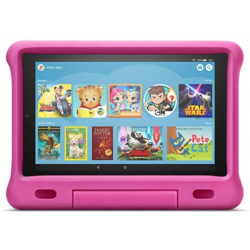 Amazon Kid-Proof Case for Fire HD 10 Tablet (Compatible with 7th and 9th Generations, 2017 and 2019 Releases) - Pink