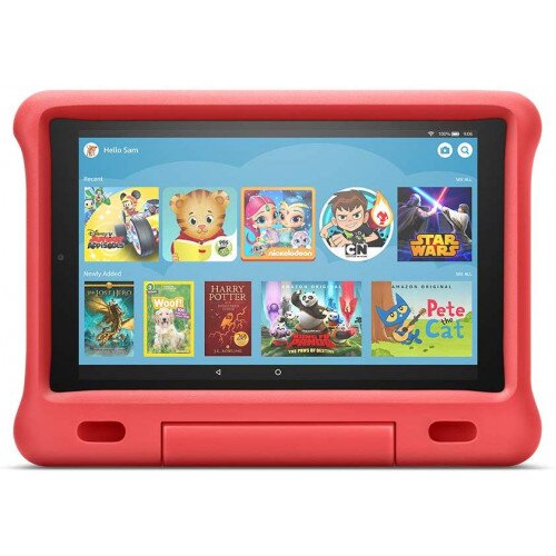 Amazon Kid-Proof Case for Fire HD 10 Tablet (Compatible with 7th and 9th Generations, 2017 and 2019 Releases) - Red