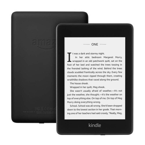 Amazon Kindle Paperwhite Waterproof E-Reader (10th Generation) - 8GB - Without Special Offers - Black