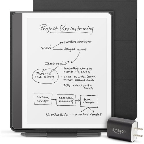 Amazon Kindle Scribe Essentials Bundle - 16GB - Tungsten