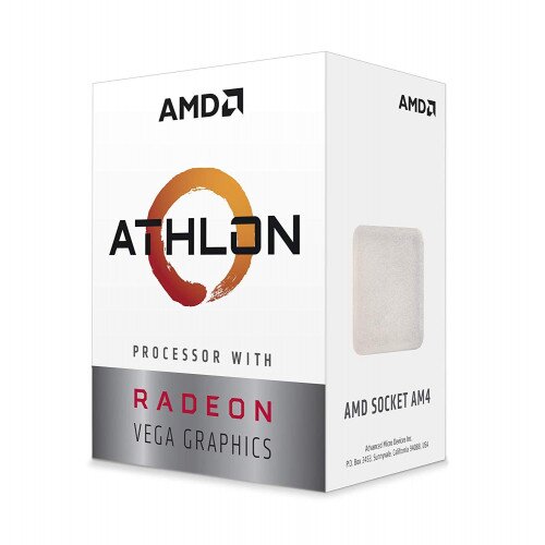 AMD Athlon 200GE Processor with Radeon Vega 3 Graphics