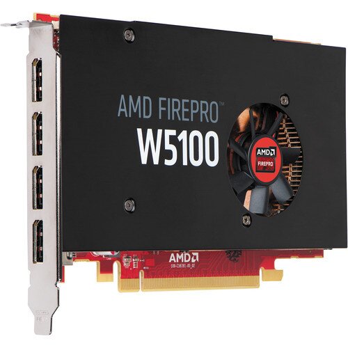 AMD Radeon Pro WX 5100 (J3G92AT) 4096MB Graphics Card