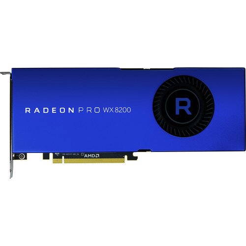 AMD Radeon Pro WX 8200 Graphics Card