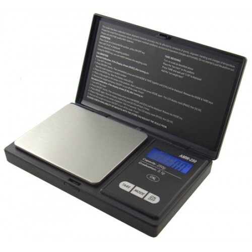 American Weigh AMW-250 Digital Pocket Scales Backlit 250x0.1g