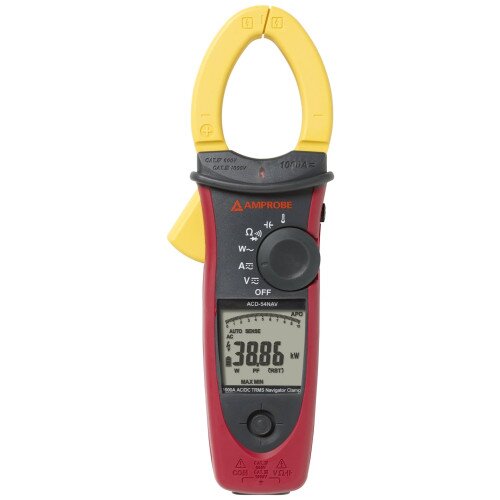 Amprobe ACDC-54NAV 1000 A AC/DC Navigator Clamp Meter with Temperature