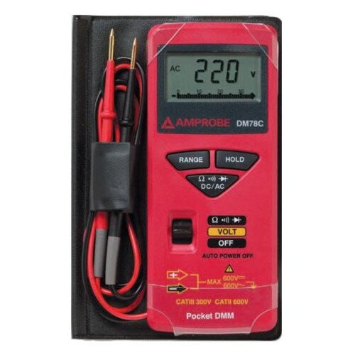 Amprobe DM78C Credit Card Size Multimeter