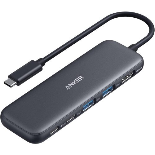 Anker 332 USB-C Hub (5-in-1) - Black