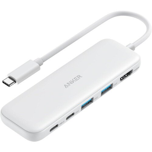 Anker 332 USB-C Hub (5-in-1) - White