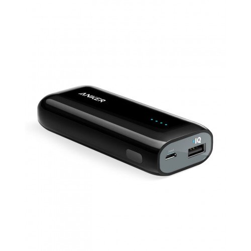 Anker Astro E1 Portable Power Bank - 6700mAh - Black