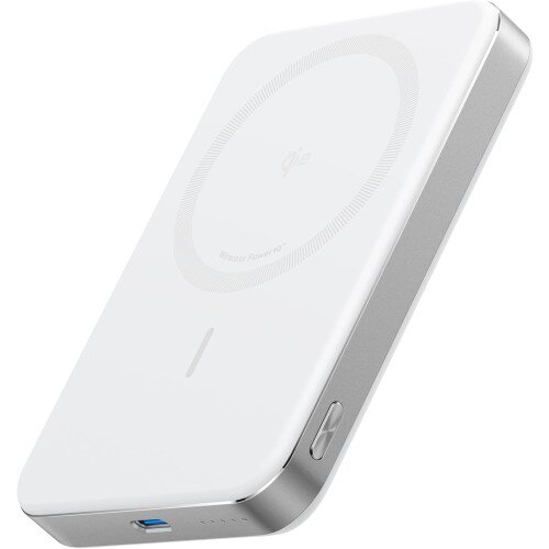 Anker MagGo Power Bank (10K, Slim) - Aurora White