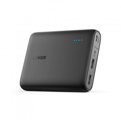 Anker PowerCore 13000mAh 2-Port Ultra Portable Phone Charger Power Bank - Black