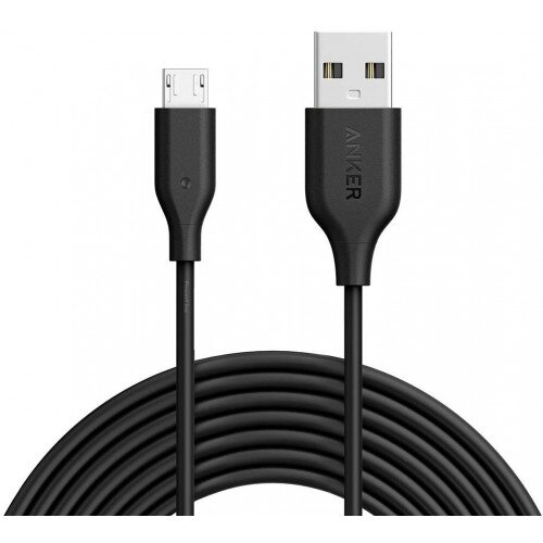 Anker PowerLine 10ft Micro USB Cable - Black