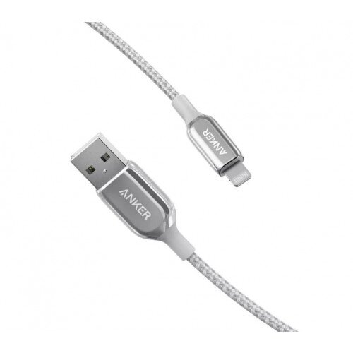 Anker PowerLine + III Lightning Cable - 3ft - Silver