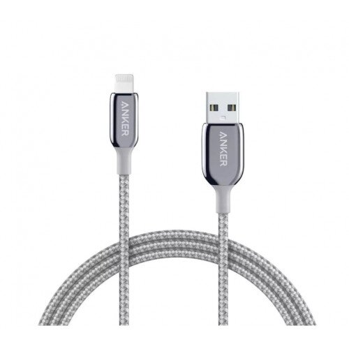 Anker PowerLine + III Lightning Cable - 6ft - Silver