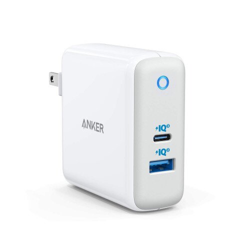 Anker PowerPort Atom III (2 Ports) Wall Charger - White