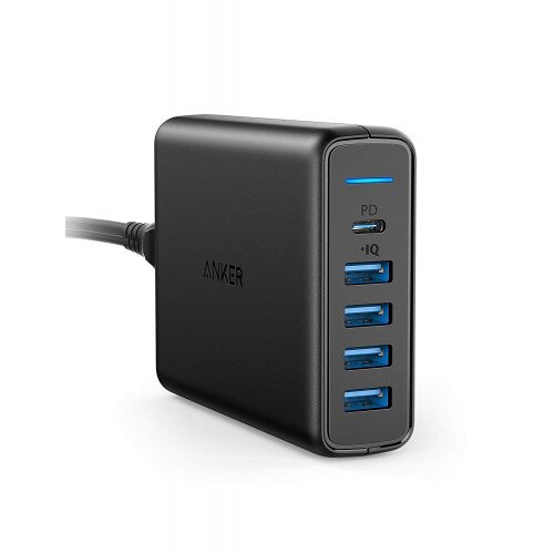 Anker PowerPort Speed PD 5 Wall Charger - Black