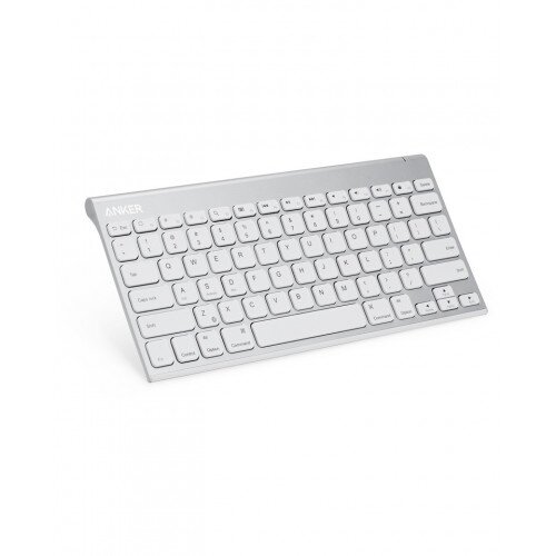 Anker Ultra Compact Profile Wireless Bluetooth Keyboard - White
