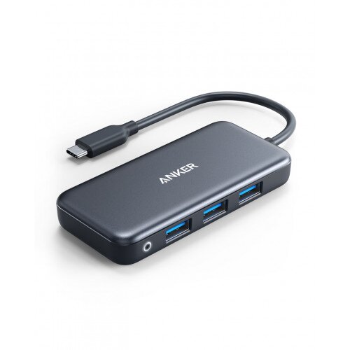 Anker USB C Hub, Premium 5-in-1 Type C Adapter with SD/TF Card Reader