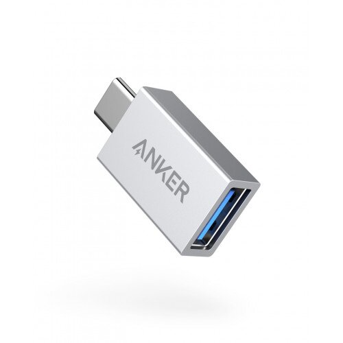 Anker USB C to USB 3.0 Adapter (Female) - Silver