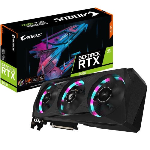 Gigabyte AORUS GeForce RTX 3060 ELITE 12G Graphics Card