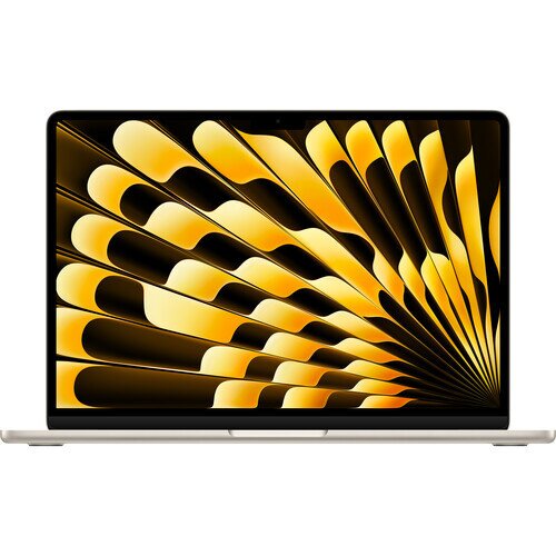 Apple 13-inch MacBook Air (2025) - 512GB SSD - 24GB - M4 Chip with 10-Core CPU 10-Core GPU 16-Core Neural Engine - Starlight