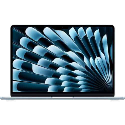 Apple 13-inch MacBook Air (2025) - 512GB SSD - 24GB - M4 Chip with 10-Core CPU 10-Core GPU 16-Core Neural Engine - Sky Blue