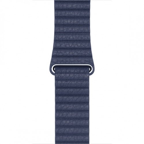 Apple 42mm Leather Loop Band for Apple Watch - Medium - Midnight Blue