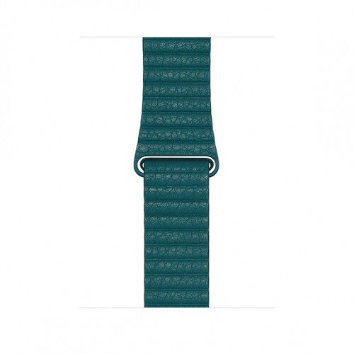 Apple 44mm Leather Loop Band - Medium - Peacock