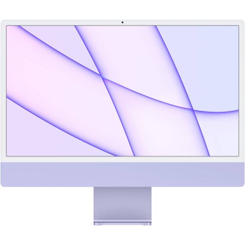 Apple iMac 24-inch 4.5K Retina Display - M1 Chip with 8-Core CPU and 8-Core GPU / 256GB Storage - Purple