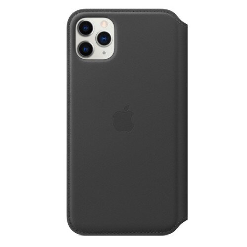 Apple iPhone 11 Pro Max Leather Folio - Black