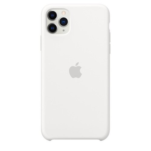 Apple iPhone 11 Pro Max Silicone Case - White