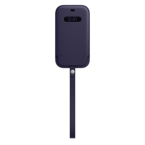 Apple iPhone 12 / 12 Pro Leather Sleeve with MagSafe - Deep Violet