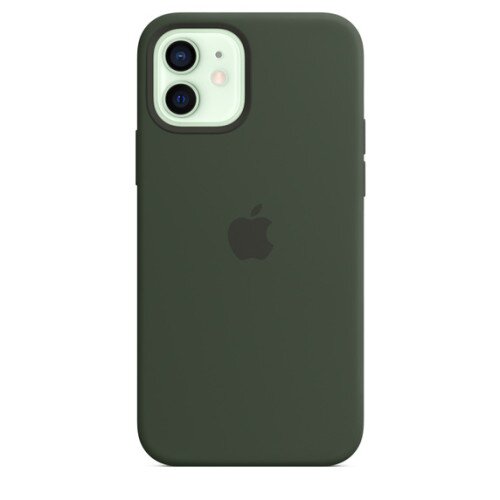 Apple iPhone 12 / 12 Pro Silicone Case with MagSafe - Cyprus Green