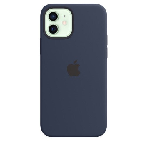 Apple iPhone 12 / 12 Pro Silicone Case with MagSafe - Deep Navy