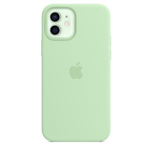 Apple iPhone 12 / 12 Pro Silicone Case with MagSafe - Pistachio