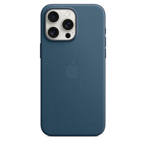 Apple iPhone 15 Pro Max FineWoven Case with MagSafe - Pacific Blue