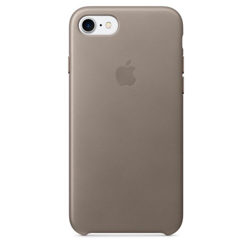 Apple iPhone 7 Leather Case - Taupe
